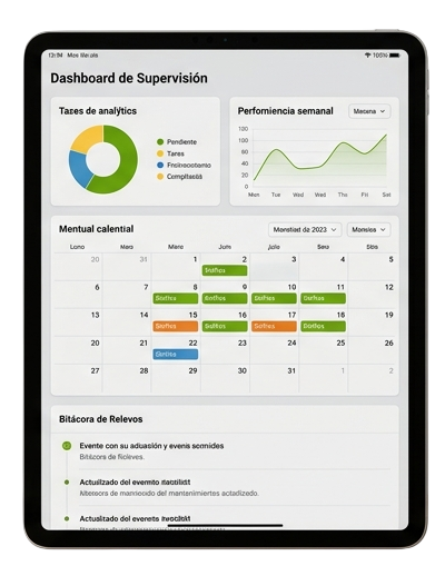 Panel de supervisión Green Facility — Coordinador